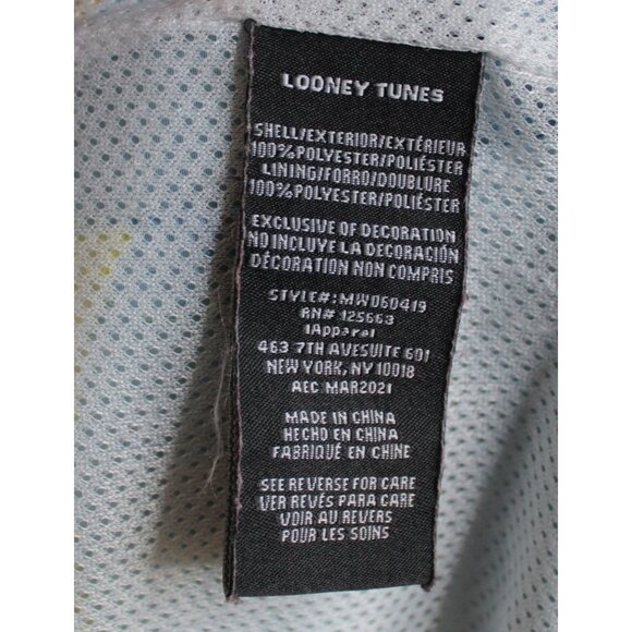 Members Only X Looney Tunes Windbreaker Jacket Space Jam Tune Squad A New Legacy - Picture 9 of 10